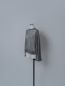 【2025AW PRE ORDER】SLASH CUFF SHEER KNIT
