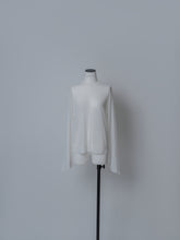 画像をギャラリービューアに読み込む, 【2025AW PRE ORDER】SLASH CUFF SHEER KNIT

