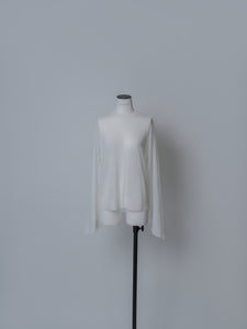 2025AW PRE ORDER】SLASH CUFF SHEER KNIT – LOHEN