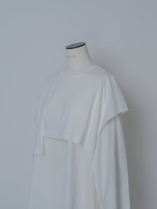 【2025AW PRE ORDER】LAYERED SLIT-T-SHIRT