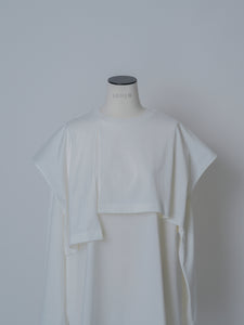 【2025AW PRE ORDER】LAYERED SLIT-T-SHIRT