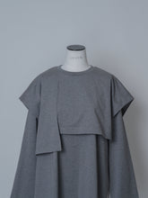 画像をギャラリービューアに読み込む, 【2025AW PRE ORDER】LAYERED SLIT-T-SHIRT
