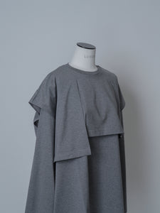 【2025AW PRE ORDER】LAYERED SLIT-T-SHIRT
