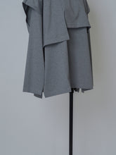 画像をギャラリービューアに読み込む, 【2025AW PRE ORDER】LAYERED SLIT-T-SHIRT
