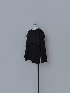 【2025AW PRE ORDER】LAYERED SLIT-T-SHIRT