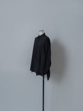 画像をギャラリービューアに読み込む, 【2025SS PRE ORDER】DOUBLE CALLAR SHEER SHIRT
