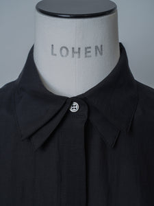 【2025SS PRE ORDER】DOUBLE CALLAR SHEER SHIRT