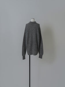 【2024AW ORE ORDER】MOHAIR POLO KNIT
