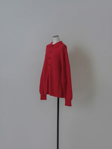 【2024AW ORE ORDER】MOHAIR POLO KNIT