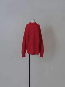 【2024AW ORE ORDER】MOHAIR POLO KNIT