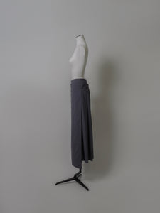 【2024SS予約販売商品】バイカラーベルトオーバーラップスカート