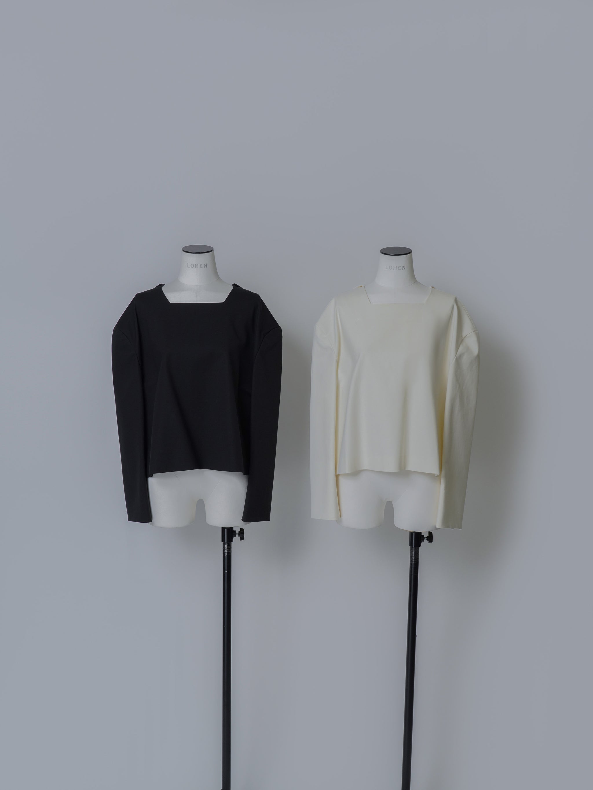 LOHEN ローヘン 新品　タグ付き BICOLOR CORD BLOUSE タグ付き】ローヘンlohen BICOLOR CORD BLOUSE - メルカリ