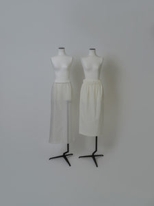 【2024AW PRE ORDER】LAYERED 2WAY SKIRT