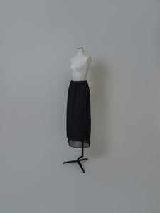 【2024AW PRE ORDER】LAYERED 2WAY SKIRT