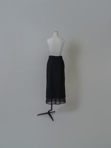 【2024AW PRE ORDER】LAYERED 2WAY SKIRT
