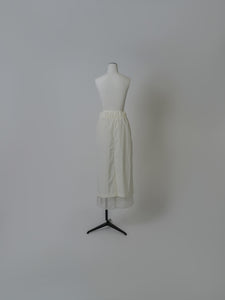 【2024AW PRE ORDER】LAYERED 2WAY SKIRT