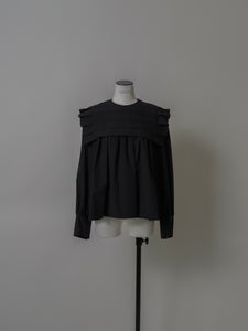 【2024SS予約販売商品】タックヨーククロップドブラウス