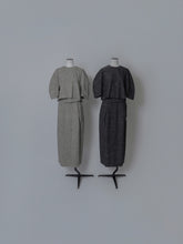 画像をギャラリービューアに読み込む, 【2026AW PRE ORDER】NEP TWEED COCOON SKIRT

