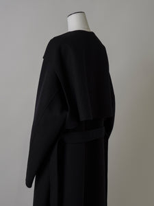 【2023AW 予約販売商品】レイヤードロングリバーコート