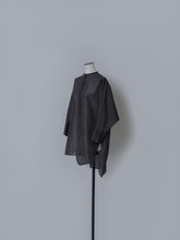 画像をギャラリービューアに読み込む, 【2026SS PRE ORDER】BAND COLLAR SHEER SHIRT
