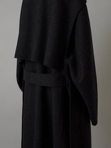 【2023AW 予約販売商品】レイヤードロングリバーコート