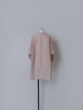 画像をギャラリービューアに読み込む, 【2026SS PRE ORDER】BAND COLLAR SHEER SHIRT
