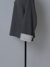 画像をギャラリービューアに読み込む, 【2026AW PRE ORDER】SATIN CUFS BONDING PULLOVER
