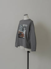 画像をギャラリービューアに読み込む, 【2024SS】チュールレイヤードジオメトリープリントTシャツ
