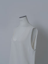 画像をギャラリービューアに読み込む, 【2026SS PRE ORDER】U NECK TANK BLOUSE
