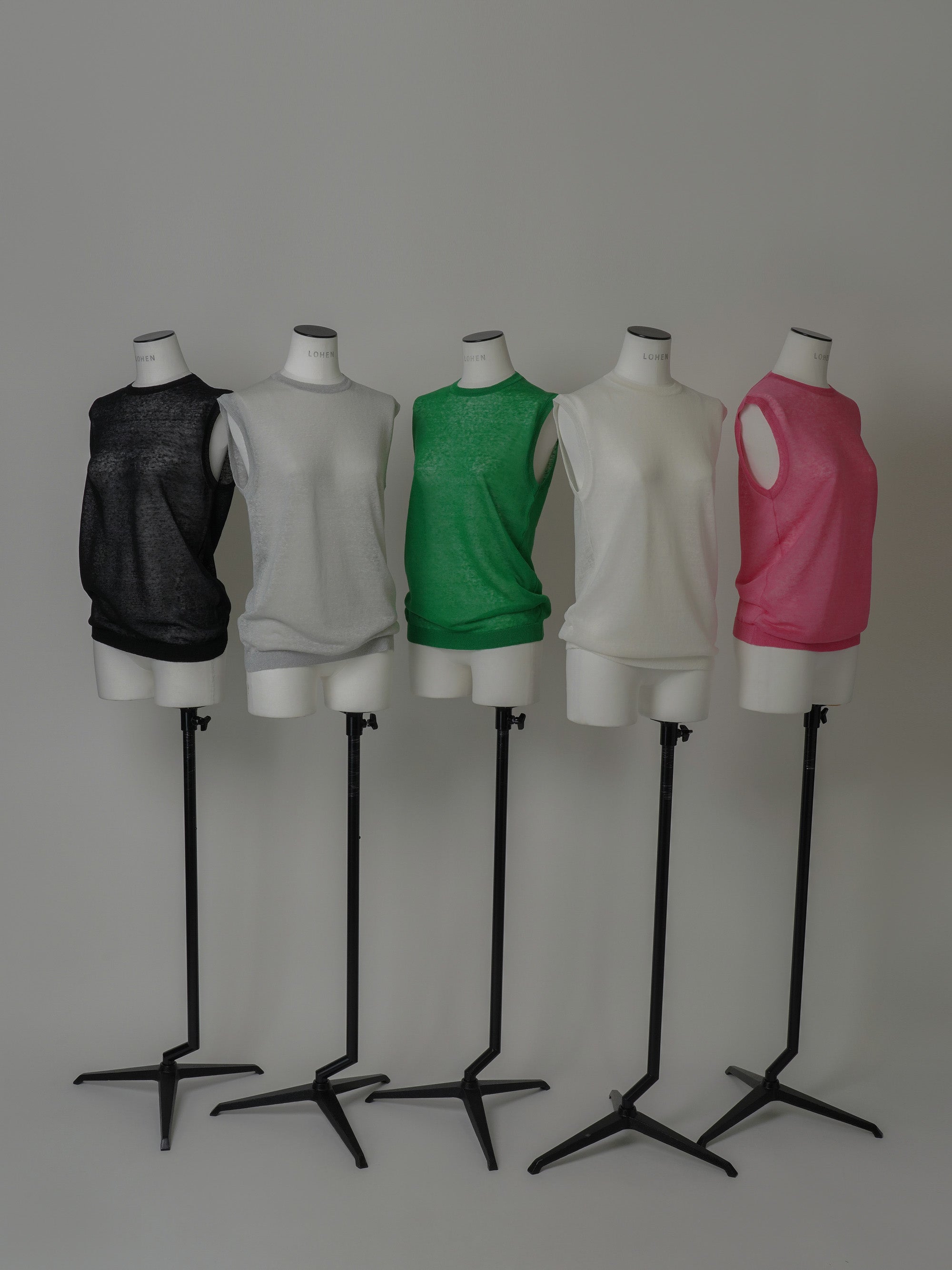 美品★LOHENローヘン2022AWミラノリブニットオールインワン ホワイト38 リブニットオールインワン 26－31022 | Narue (Women)/ナルエー