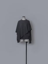 画像をギャラリービューアに読み込む, 【2026AW PRE ORDER】LAYERED CAPE KNIT
