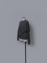 画像をギャラリービューアに読み込む, 【2026AW PRE ORDER】LAYERED CAPE KNIT
