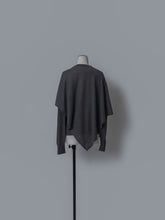 画像をギャラリービューアに読み込む, 【2026AW PRE ORDER】LAYERED CAPE KNIT

