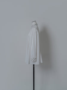 【2024AW PRE ORDER】EYELET SHIRT