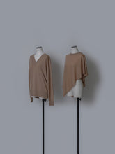 画像をギャラリービューアに読み込む, 【2026AW PRE ORDER】LAYERED CAPE KNIT
