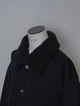 画像をギャラリービューアに読み込む, 【2026AW PRE ORDER】BOA COLLAR DENIM JACKET
