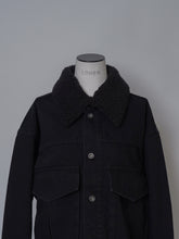 画像をギャラリービューアに読み込む, 【2026AW PRE ORDER】BOA COLLAR DENIM JACKET
