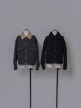 画像をギャラリービューアに読み込む, 【2026AW PRE ORDER】BOA COLLAR DENIM JACKET
