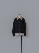 画像をギャラリービューアに読み込む, 【2026AW PRE ORDER】BOA COLLAR DENIM JACKET
