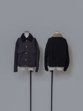 画像をギャラリービューアに読み込む, 【2026AW PRE ORDER】BOA COLLAR DENIM JACKET
