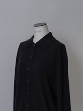 画像をギャラリービューアに読み込む, 【2026AW PRE ORDER】CASHMERE POLO KNIT
