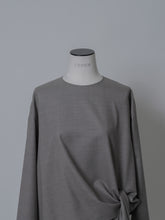 画像をギャラリービューアに読み込む, 【2026AW PRE ORDER】KNOT BLOUSE
