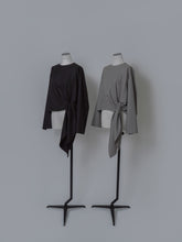 画像をギャラリービューアに読み込む, 【2026AW PRE ORDER】KNOT BLOUSE
