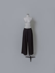 2026AW PRE ORDER】LOW WAIST 2TUCK PANTS – LOHEN