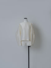 画像をギャラリービューアに読み込む, 【2025AW PRE ORDER】BICOLOR CORD BLOUSE
