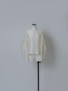 【2025AW PRE ORDER】BICOLOR CORD BLOUSE