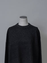 画像をギャラリービューアに読み込む, 【2026AW PRE ORDER】METALLIC YARN CREW KNIT
