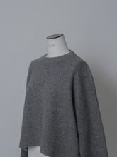 画像をギャラリービューアに読み込む, 【2026AW PRE ORDER】METALLIC YARN CREW KNIT
