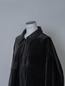 【2025AW PRE ORDER】VELVET SHIRT BLOUSOM