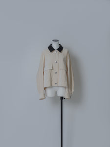 【2025AW PRE ORDER】VELVET SHIRT BLOUSOM